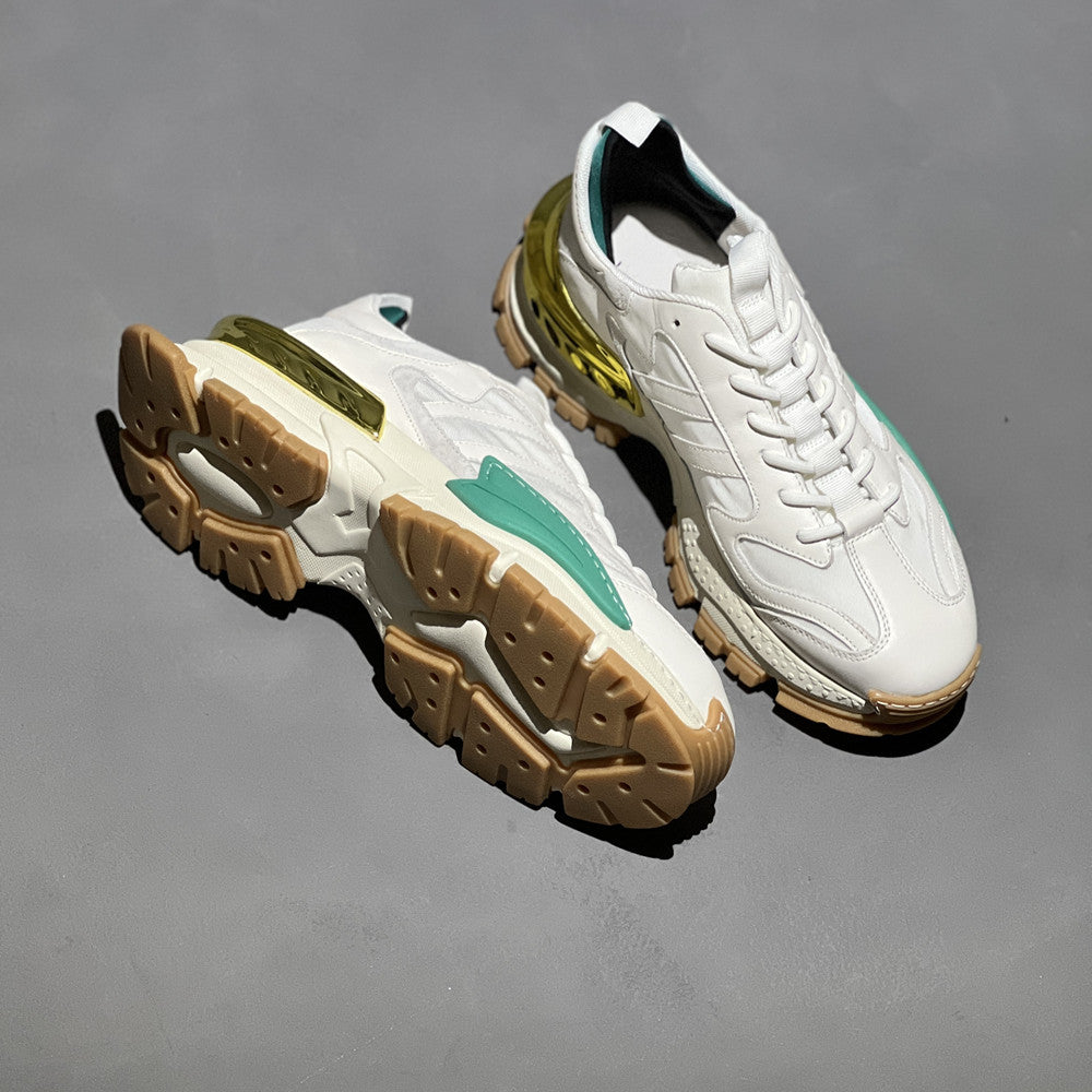 Structured Cushion Sneaker with Dual-Support Midsole and Heel Frame