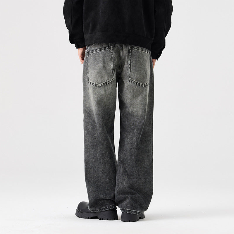 American Wide Leg Jeans For Men