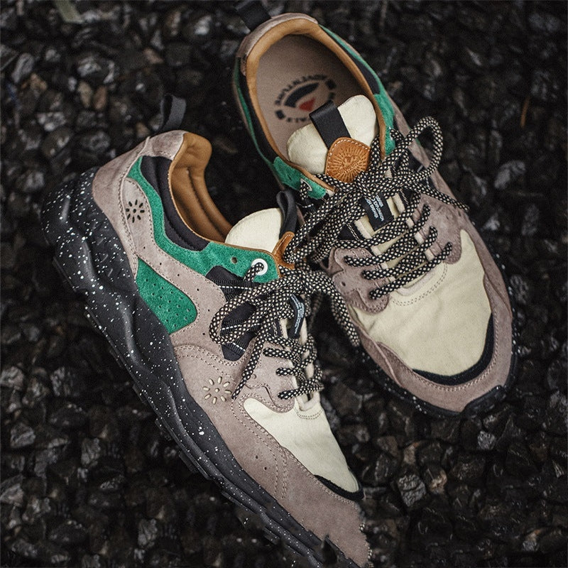 Everyday Terrain Sneaker – Natural Suede & Canvas Build