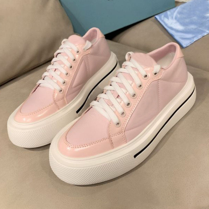 Platform White Shoes Trifle Casual