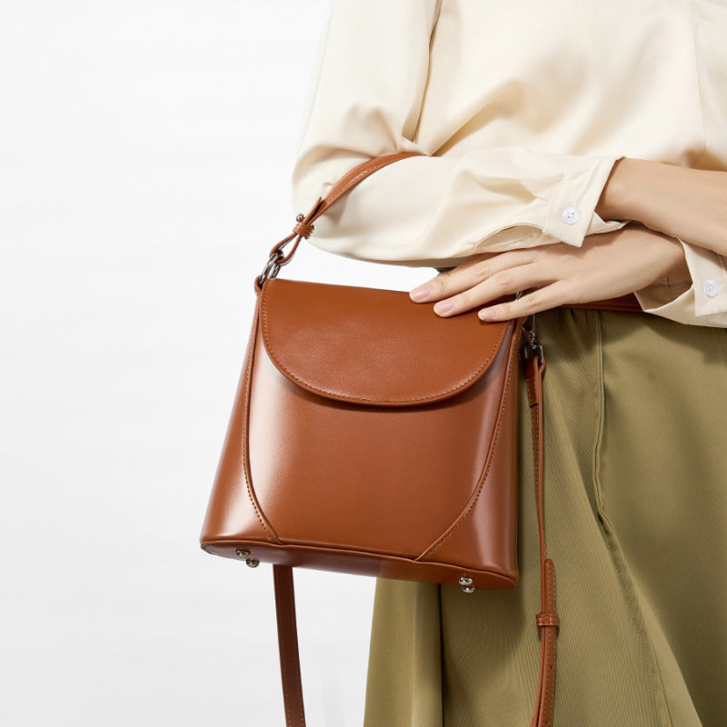 New Simple Round High-grade Shoulder Bag