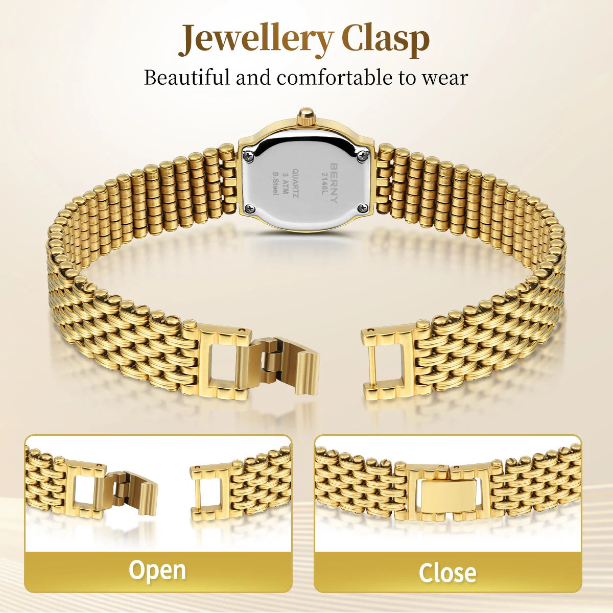 High-end Watch Women's High-grade Waterproof Niche Retro