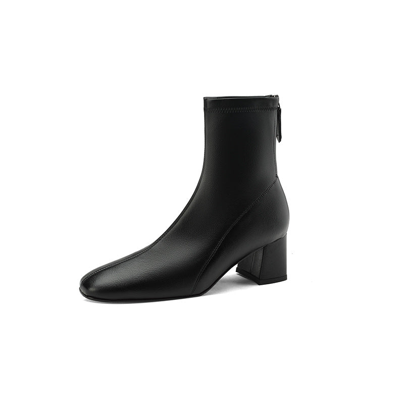 Minimal Finish Ankle Boots