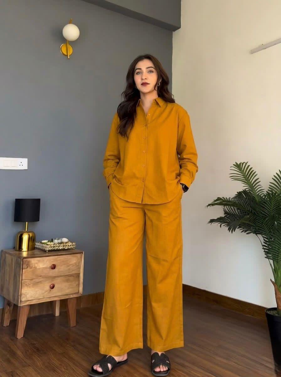 TATVANI Pure Cotton Co-Ord Set