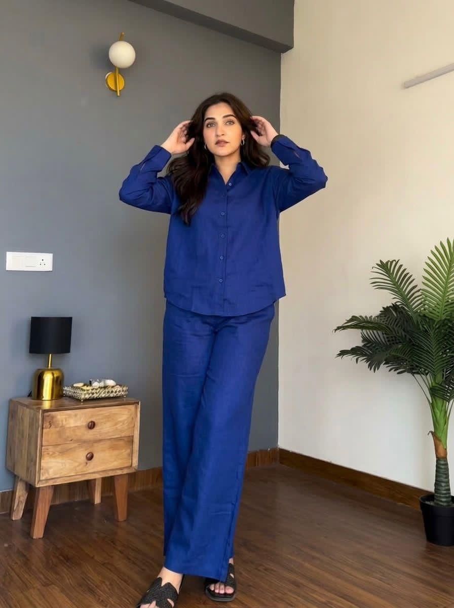 TATVANI Pure Cotton Co-Ord Set