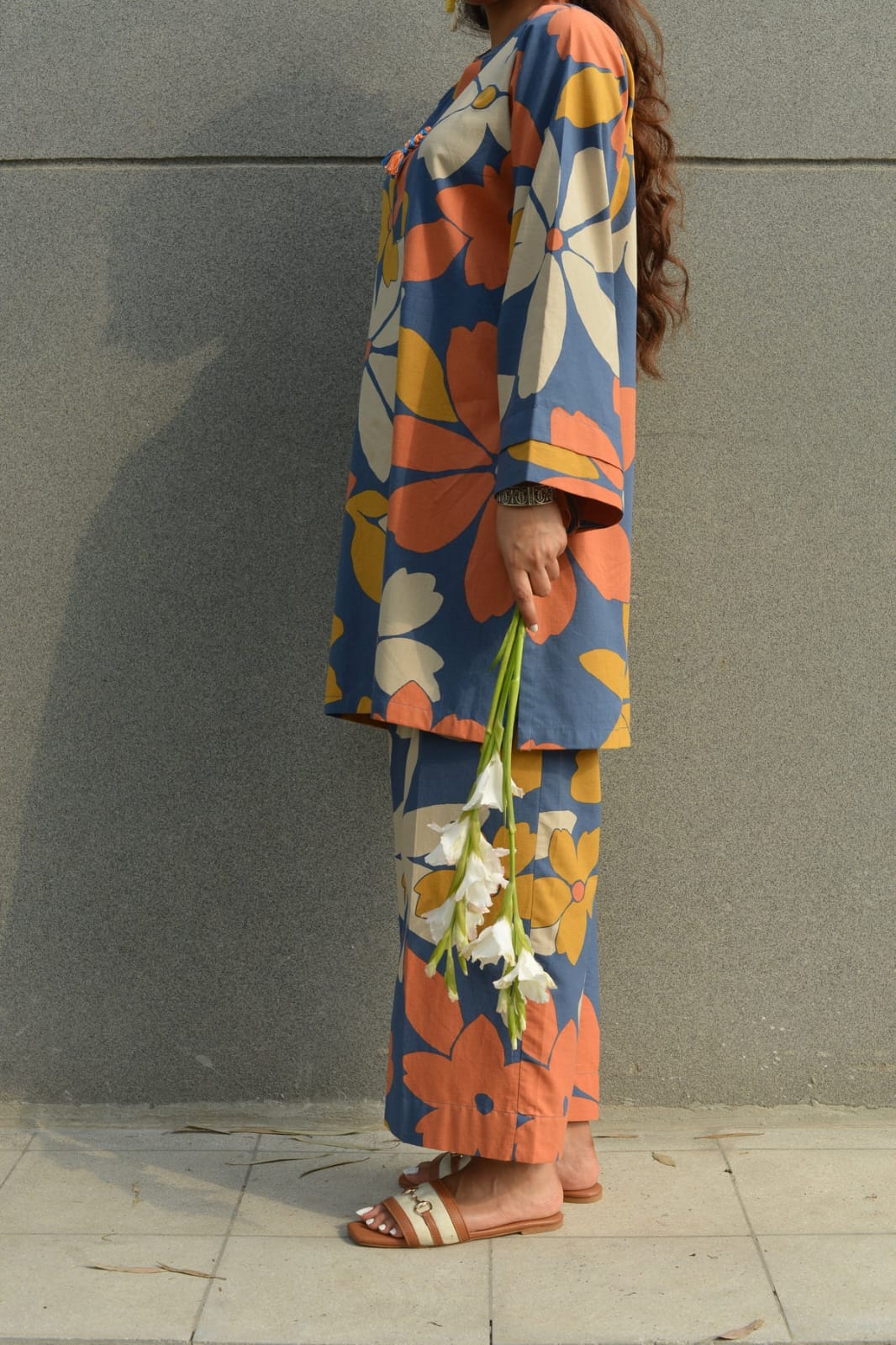 TATVANI Printed Cotton Kurti Set