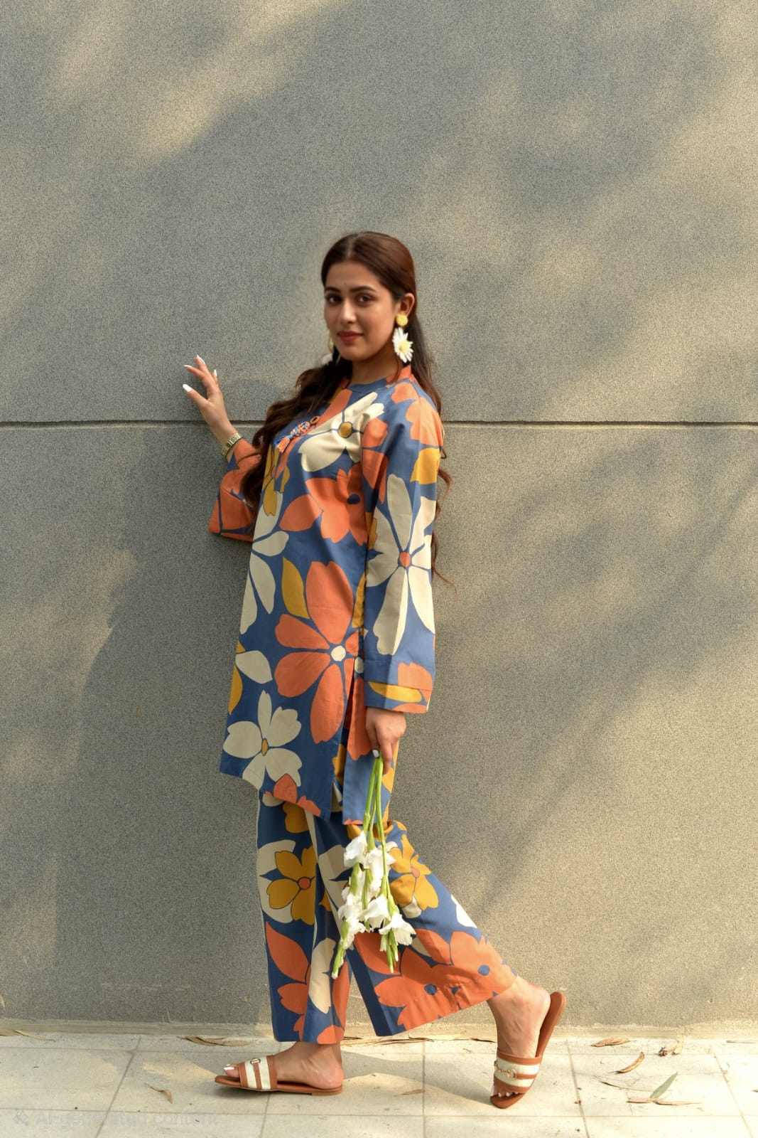 TATVANI Printed Cotton Kurti Set