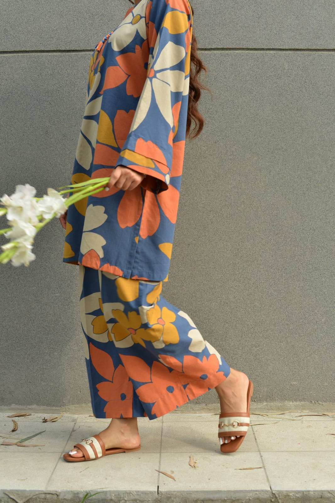 TATVANI Printed Cotton Kurti Set