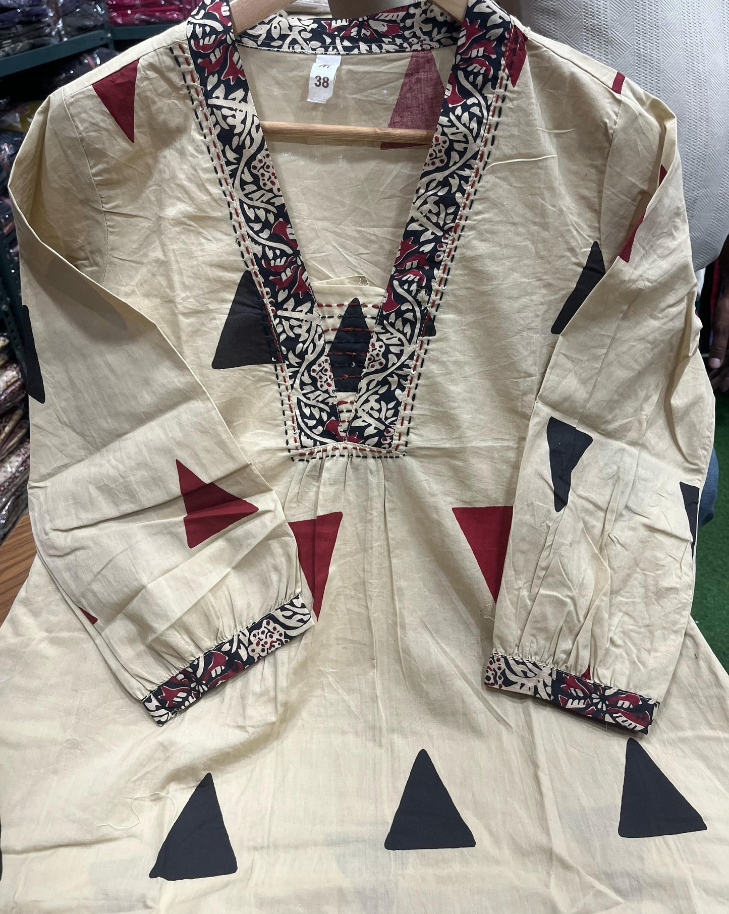 TATVANI Printed Cotton Suit Set