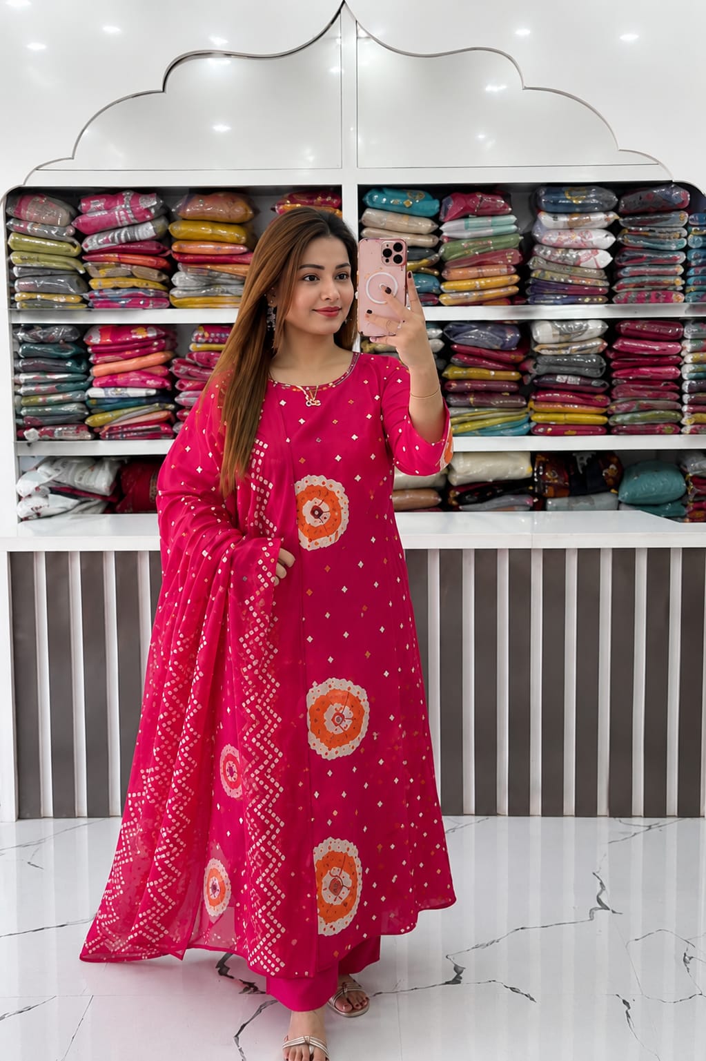 TATVANI Printed Cotton Suit Set