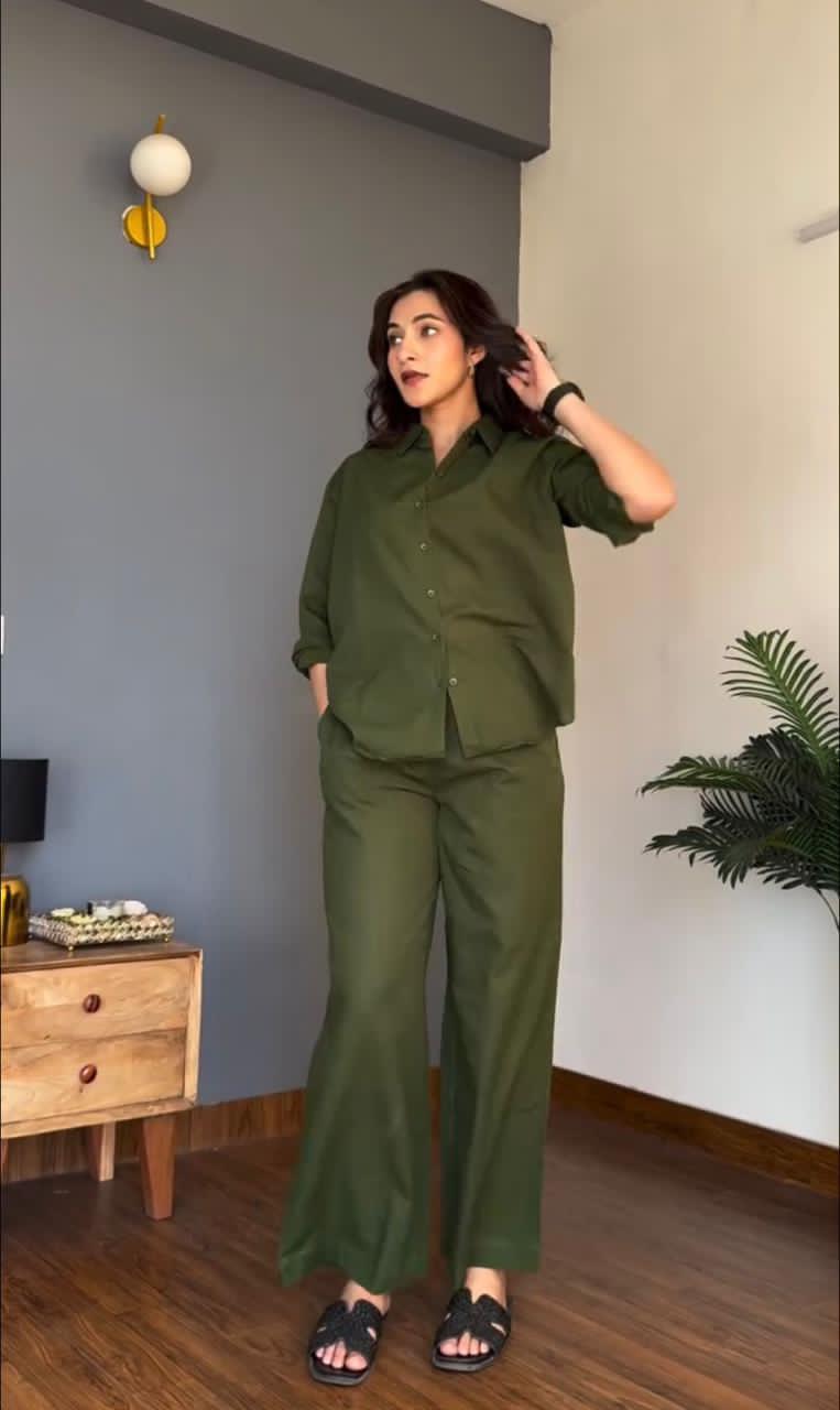 TATVANI Pure Cotton Co-Ord Set