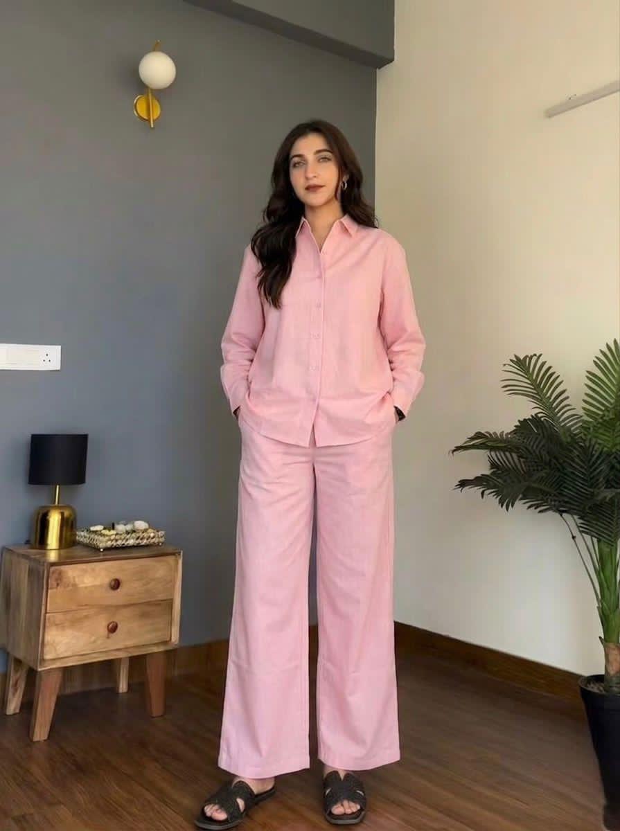 TATVANI Pure Cotton Co-Ord Set