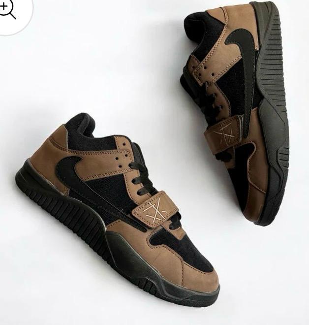 Premium Brown & Black Streetwear Sneakers