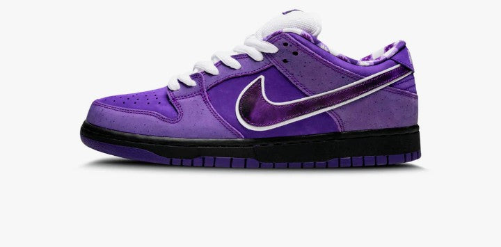 Premium Purple Low-Top Sneakers
