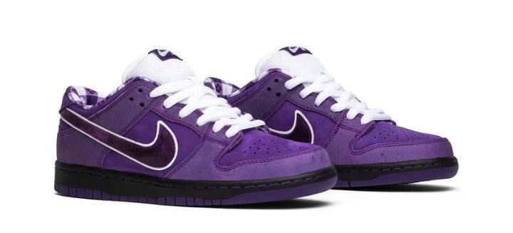 Premium Purple Low-Top Sneakers