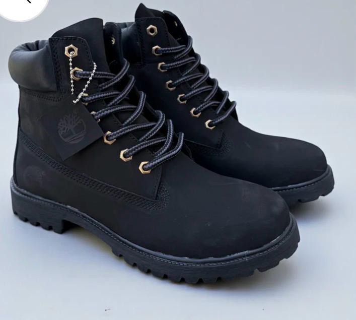 Premium Black Outdoor Boots
