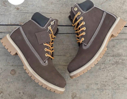Premium Dark Brown Outdoor Boots