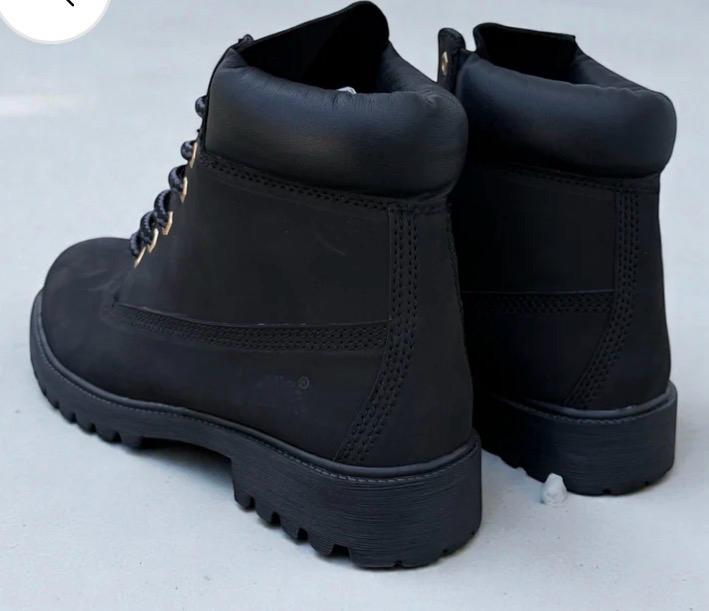 Premium Black Outdoor Boots