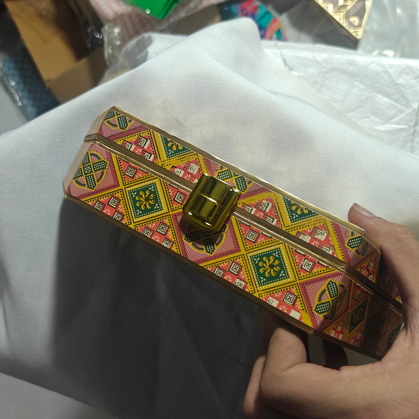 Bagveda handcrafted jewelry and keepsake storage box