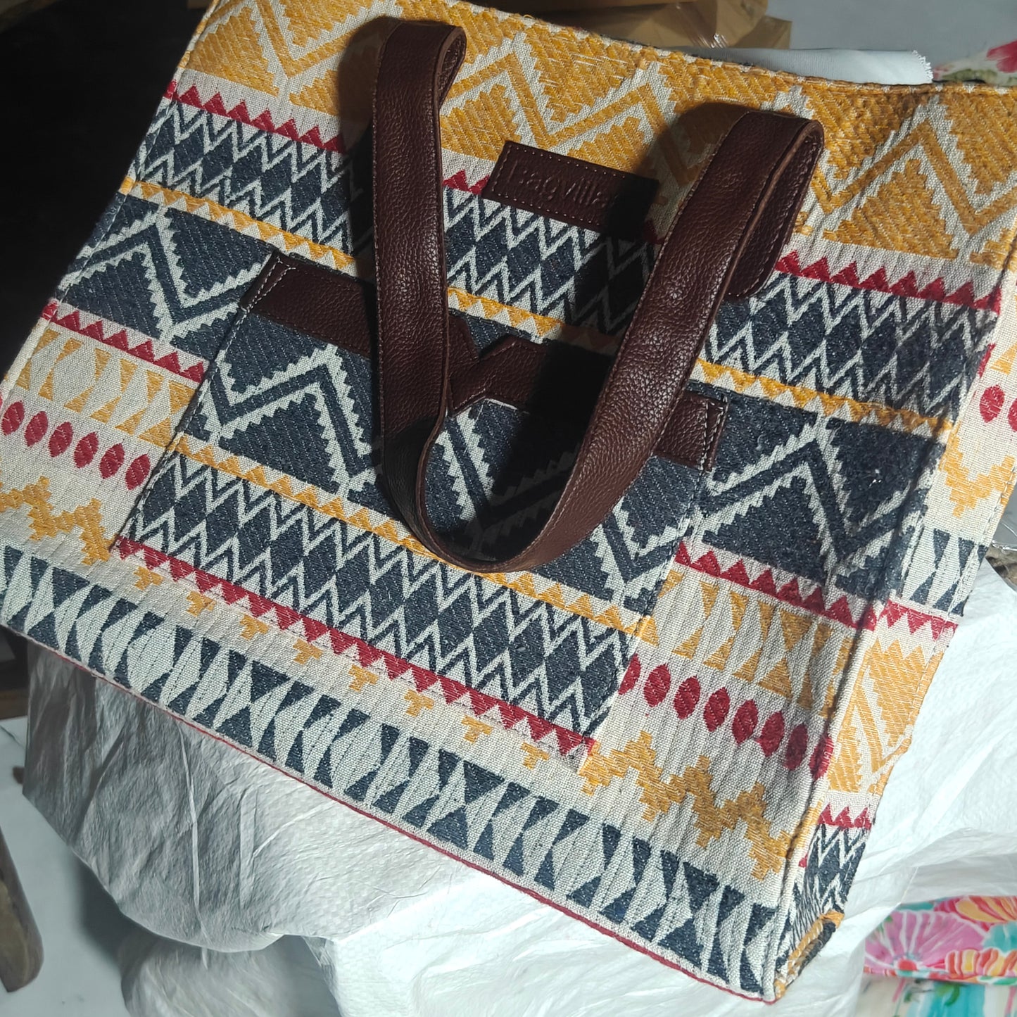 Bagveda handcrafted tote bag