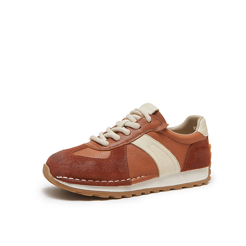 Classic Daily Sneaker – First-Layer Cowhide Upper with Pigskin Insole