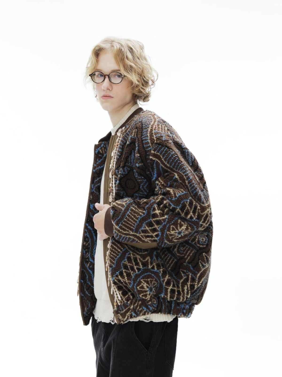 Men's Thick Lamb Wool Jacket With Added Fleece