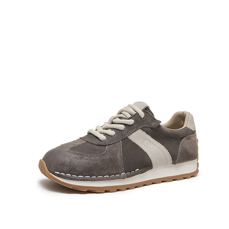 Classic Daily Sneaker – First-Layer Cowhide Upper with Pigskin Insole