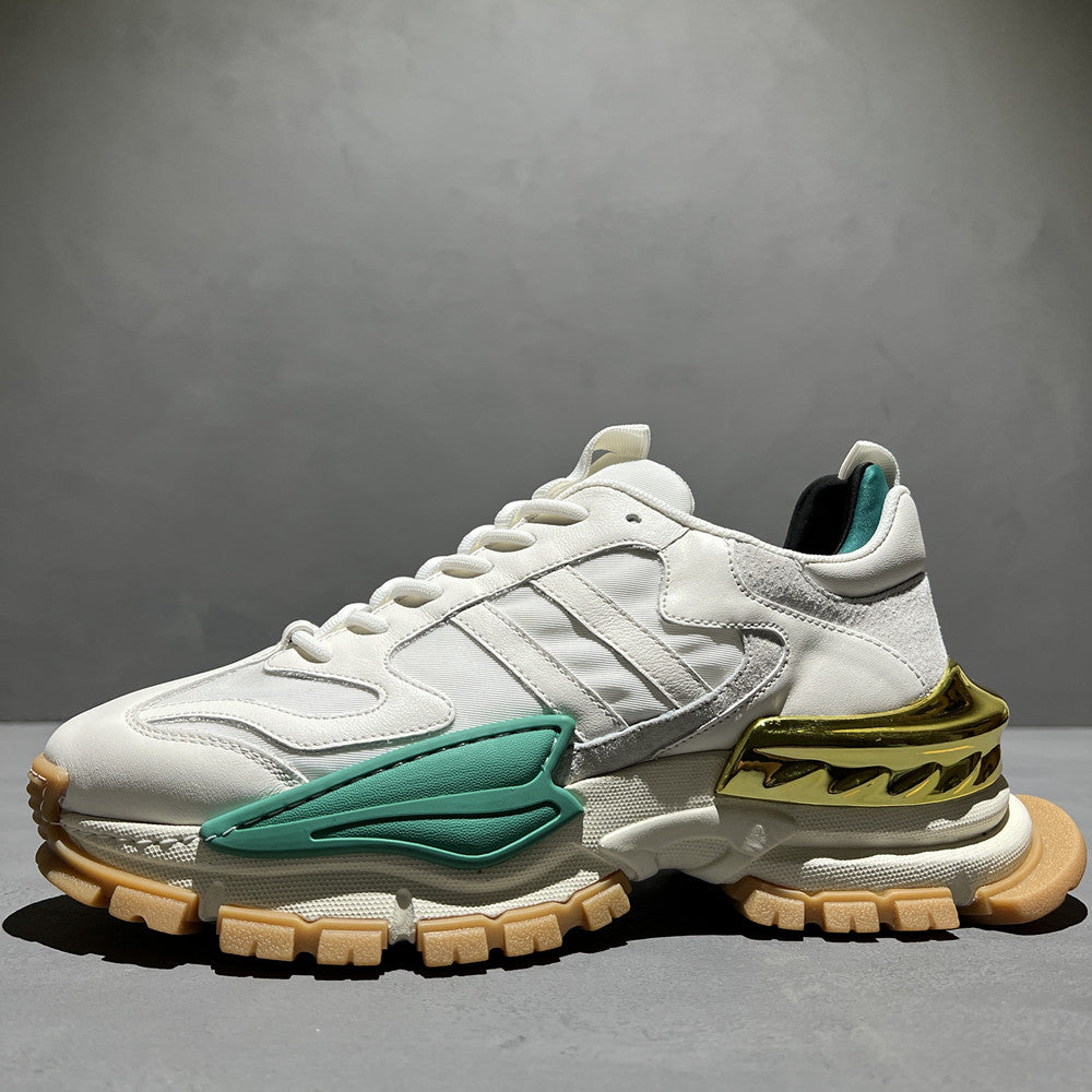 Structured Cushion Sneaker with Dual-Support Midsole and Heel Frame