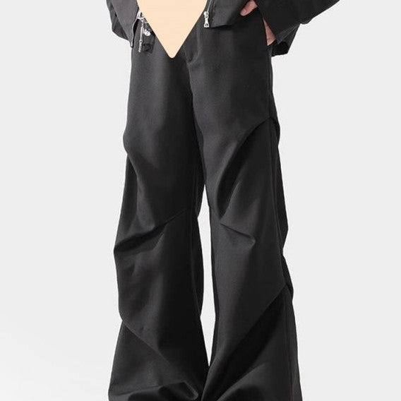 Fashionable Three-dimensional Pleated Casual Pants For Men