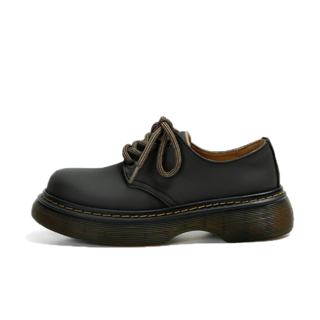 Women's Vintage Style Thick-soled Martin Shoes