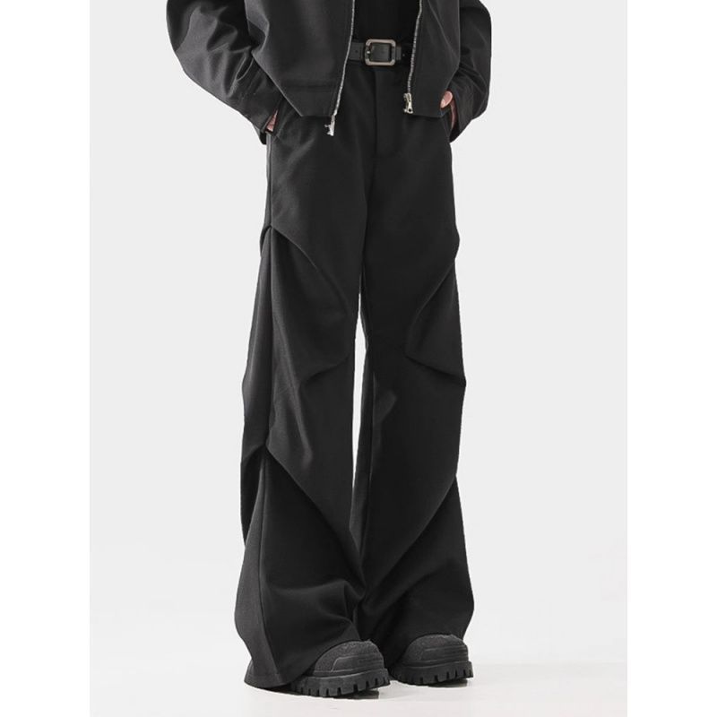 Fashionable Three-dimensional Pleated Casual Pants For Men