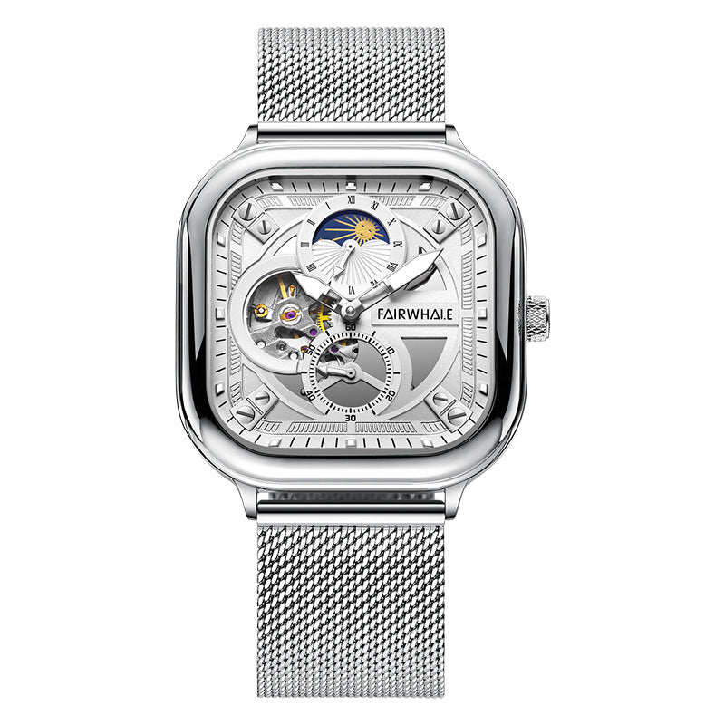 Star Three-eye Automatic Mechanical Watch