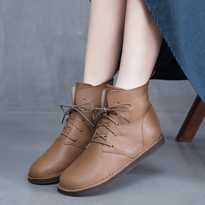 Hand-stitched Polished Vintage Women's Shoes