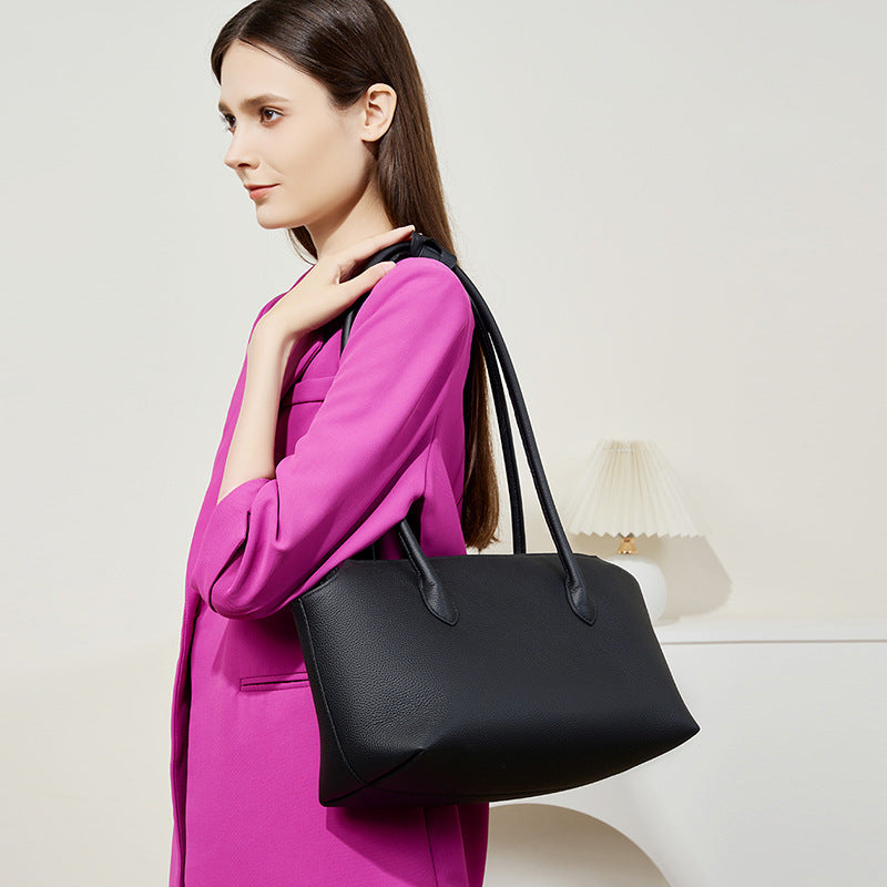 One-shoulder Commuter New High-grade Leather Women's Bag