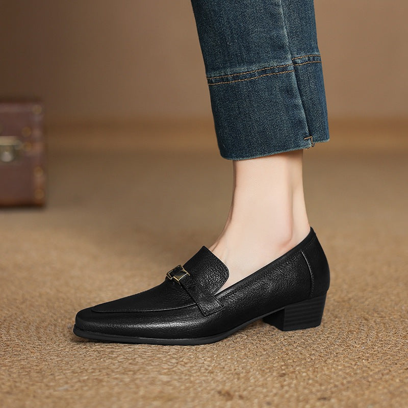 Structured Leather Loafer — Built for Daily Authority, Not Occasional Style