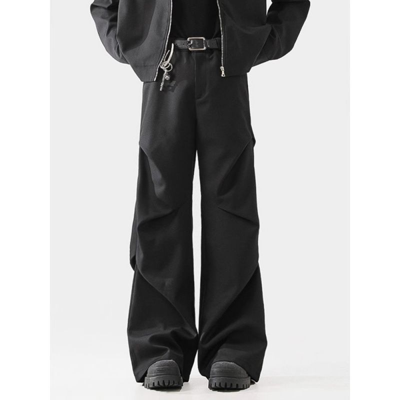 Fashionable Three-dimensional Pleated Casual Pants For Men
