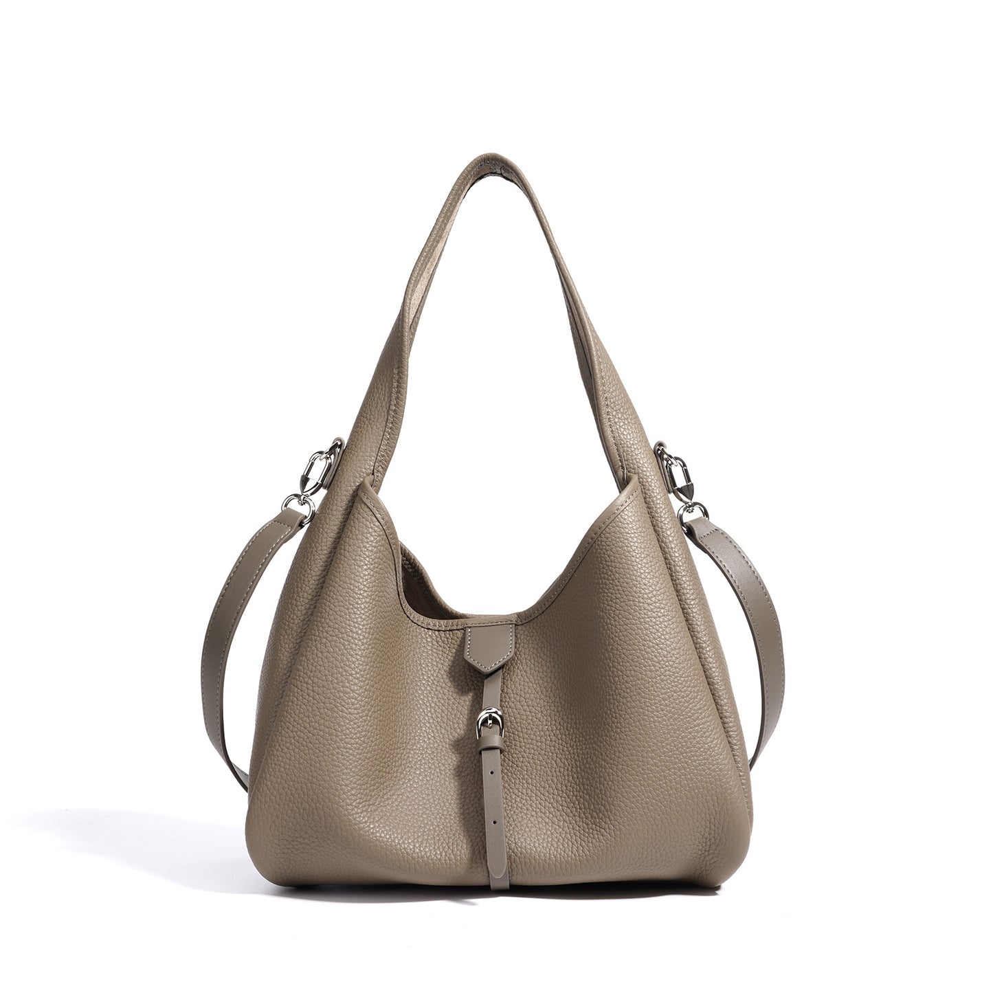 Soft-Form Hobo Shoulder Bag