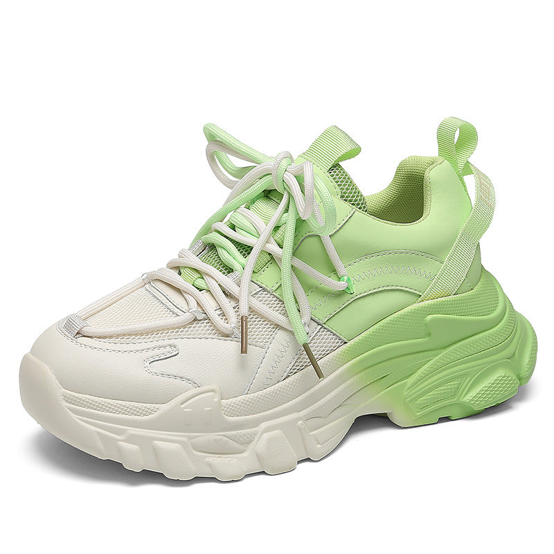 Soft Motion Sneaker – Mesh & Synthetic Build with Sculpted Sole