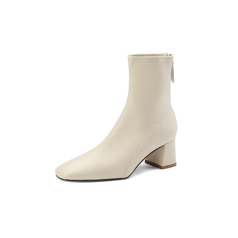 Minimal Finish Ankle Boots