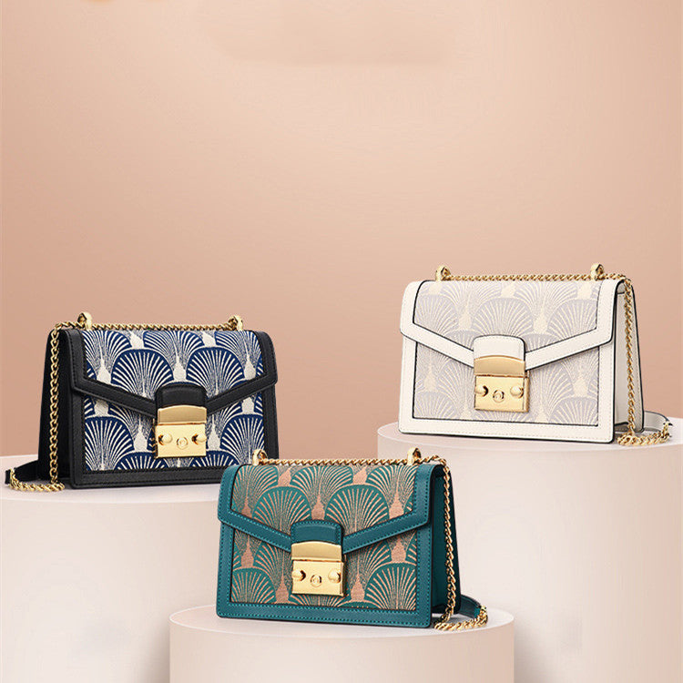 Women's Fashion Artistic Embroidery Leather Message Bag