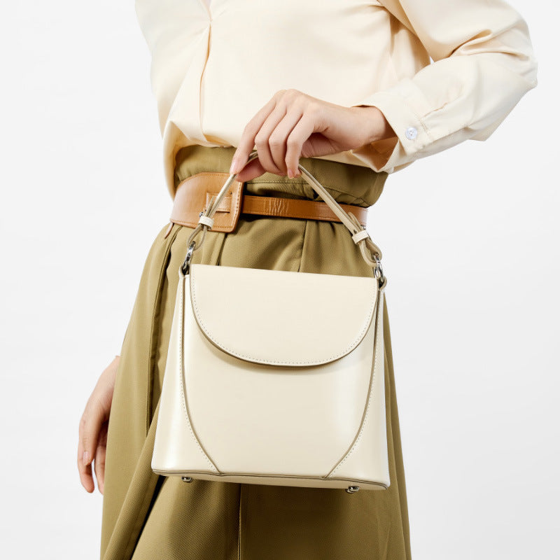New Simple Round High-grade Shoulder Bag