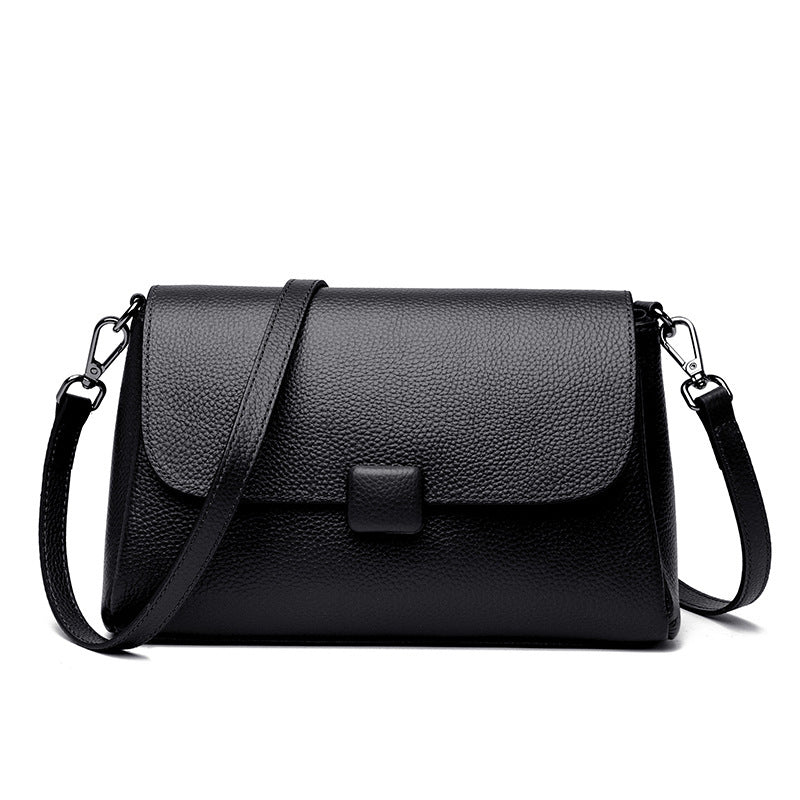 Leather Shoulder Bag Women's Cowhide All-matching