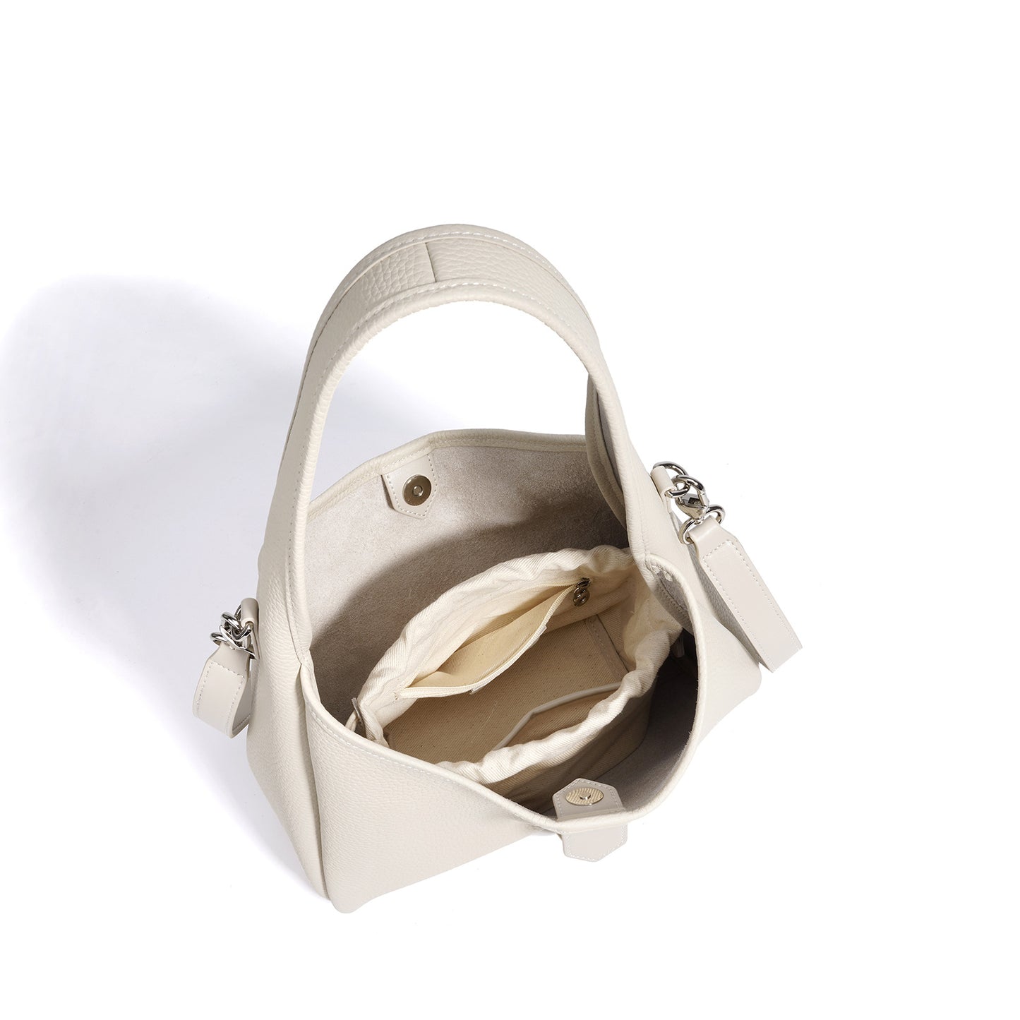 Soft-Form Hobo Shoulder Bag