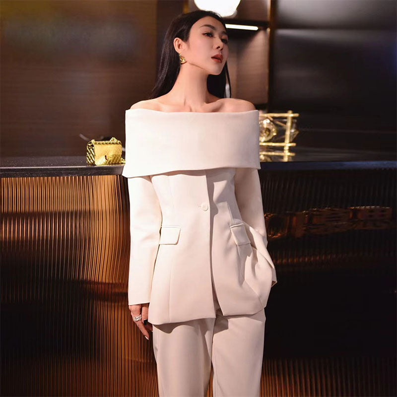 Fashion Socialite Temperament Business Suit
