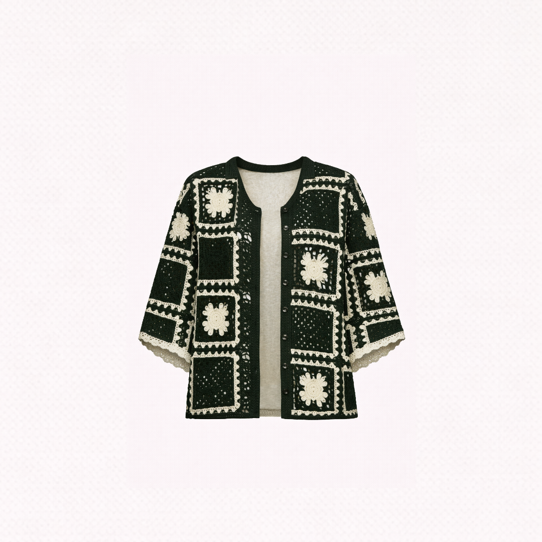 Heritage Grid Open Jacket