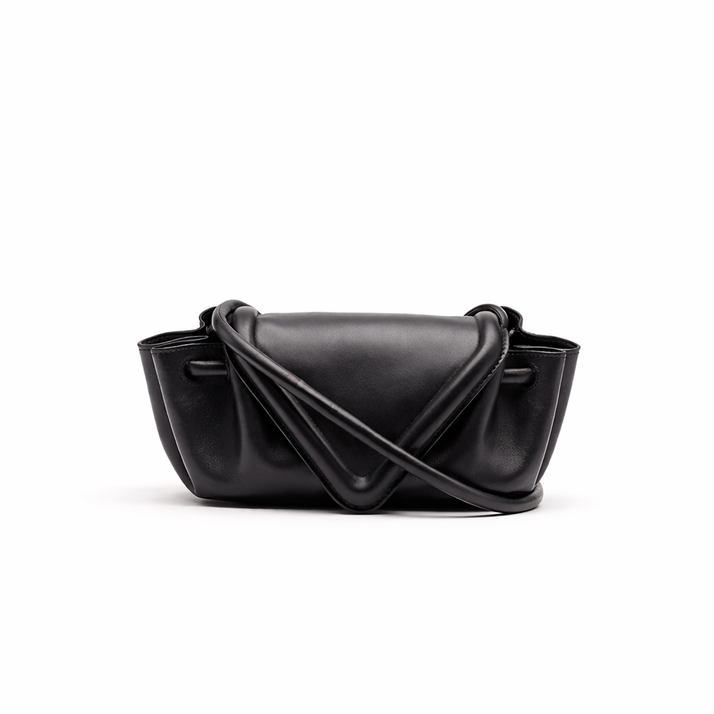 Street Dumpling Two Layer Leather Bag