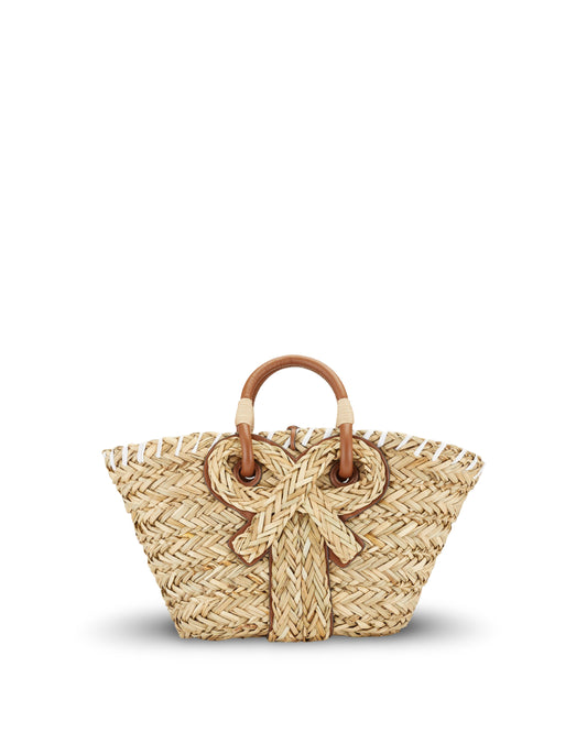 Women's Bowknot Knot Walton Basket Bag