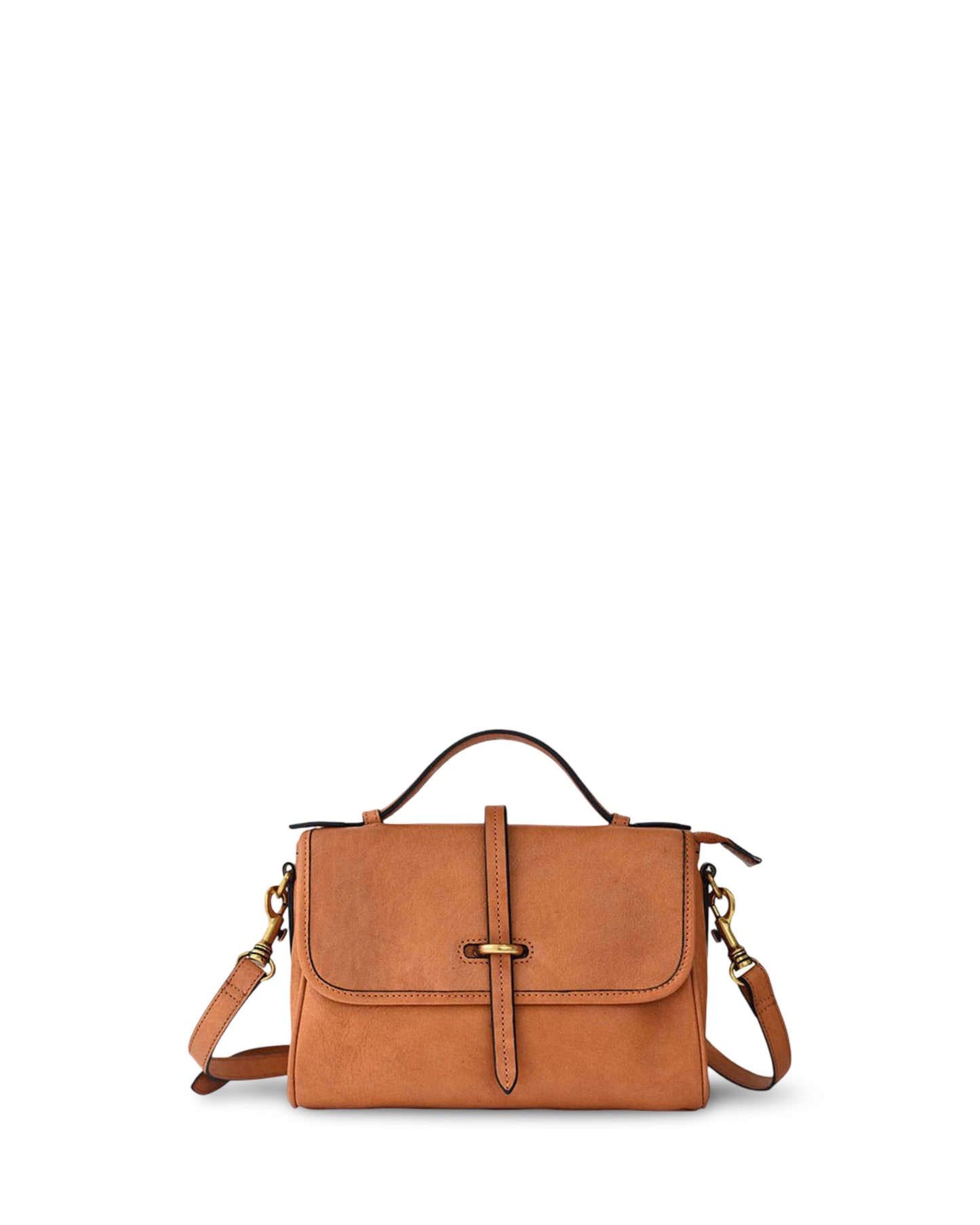 Handmade First Layer Cowhide Skeleton-skin Vintage Messenger Bag