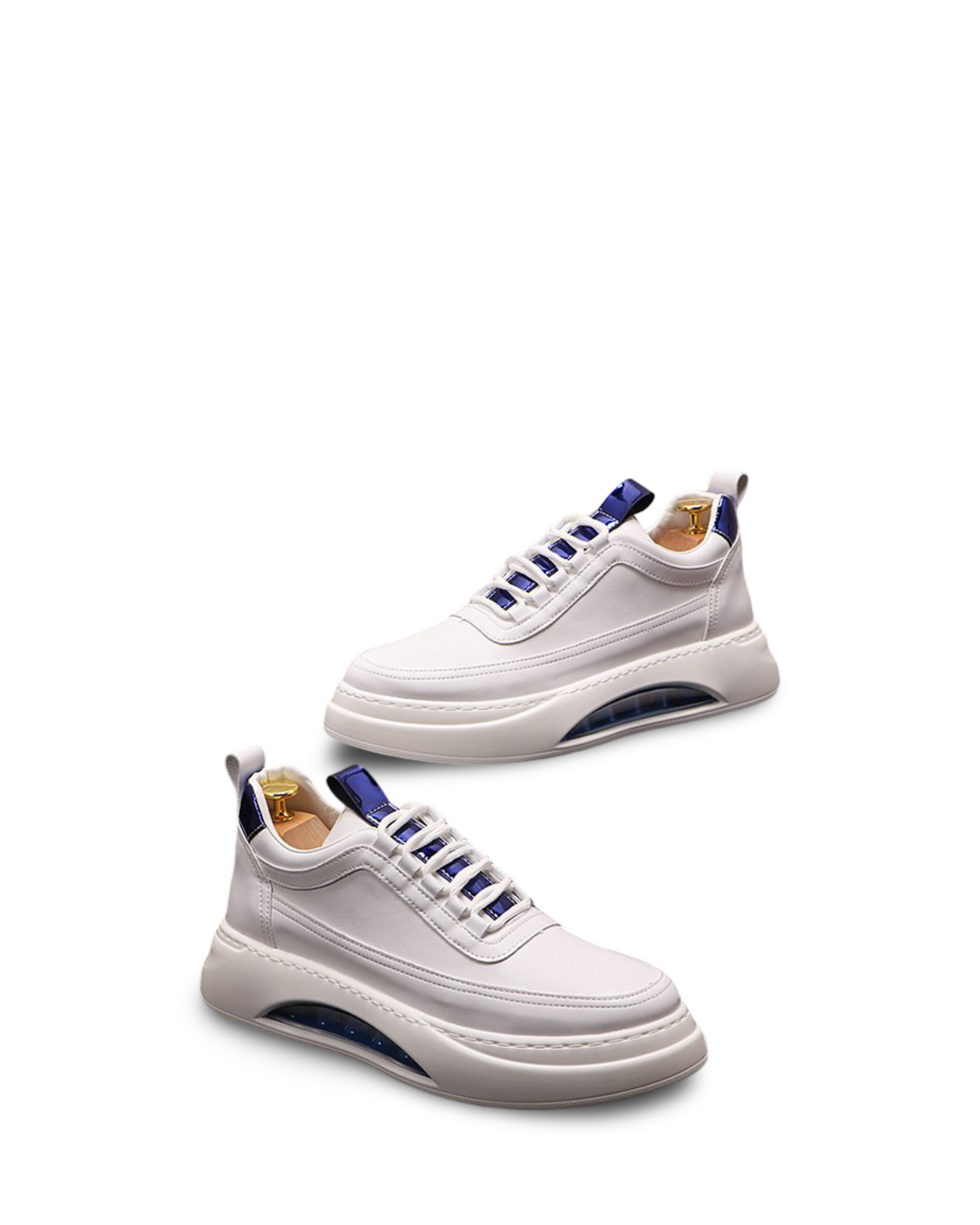 Fashion Trendy Men's Casual Shoes With White Thick Sole