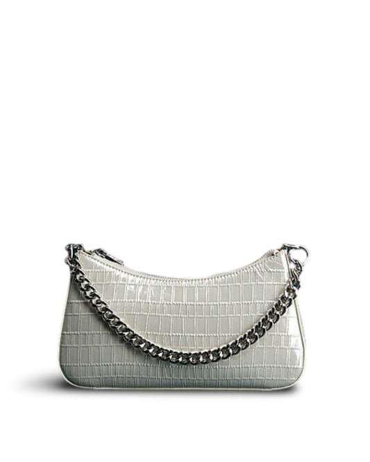 Niche Design Baotou Layer Leather Chain